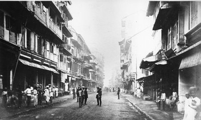 Borah Bazaar Street, Bombay by Colin Roderick Murray